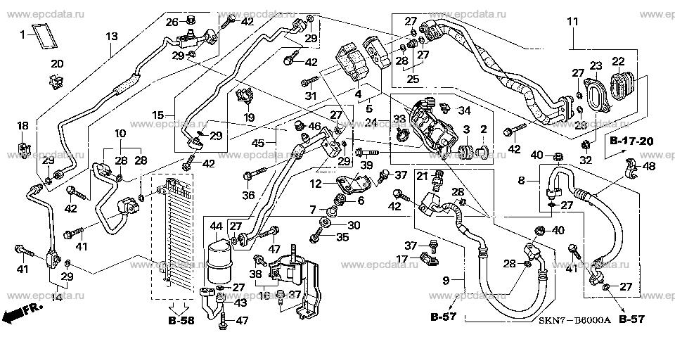 Parts scheme