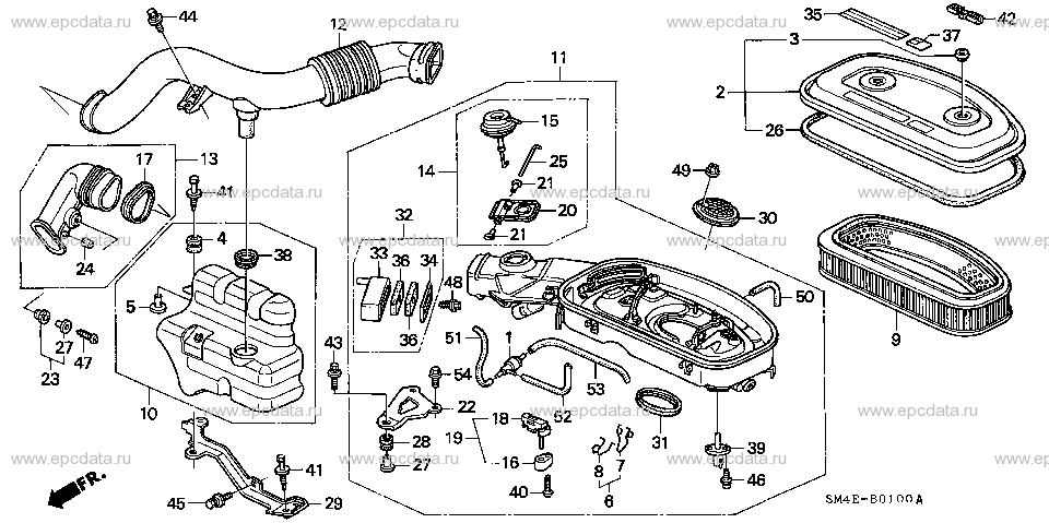 Parts scheme