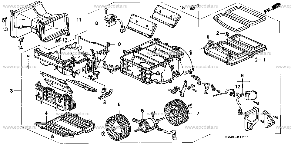 Parts scheme