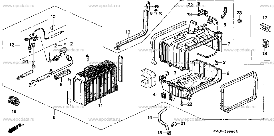 Parts scheme