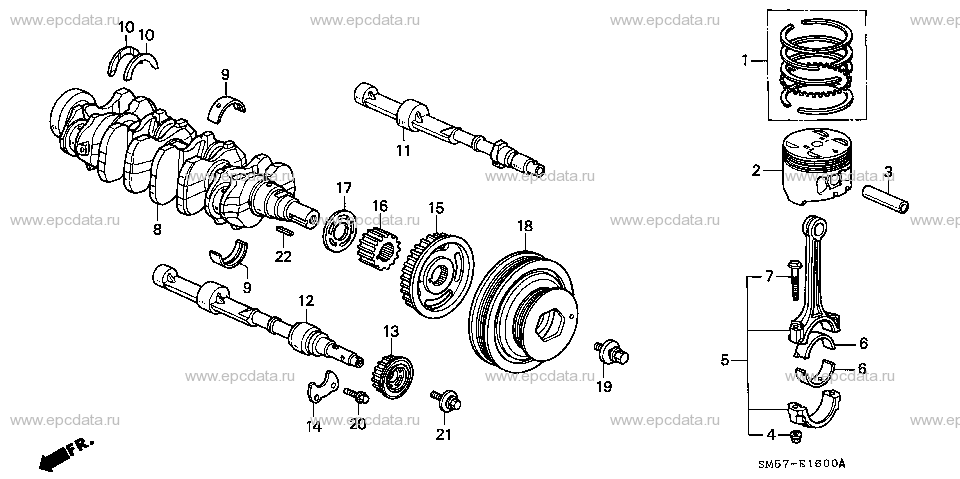 Parts scheme