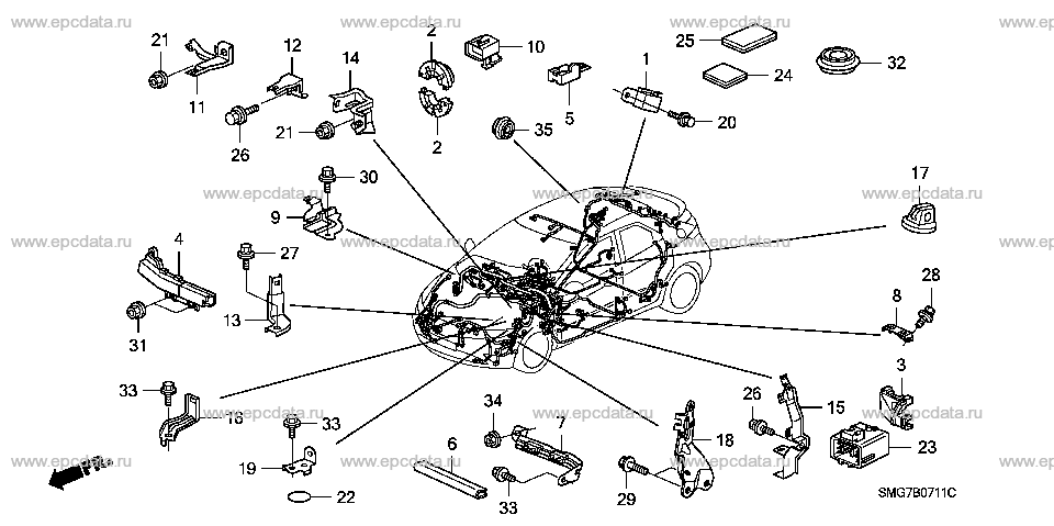 Parts scheme