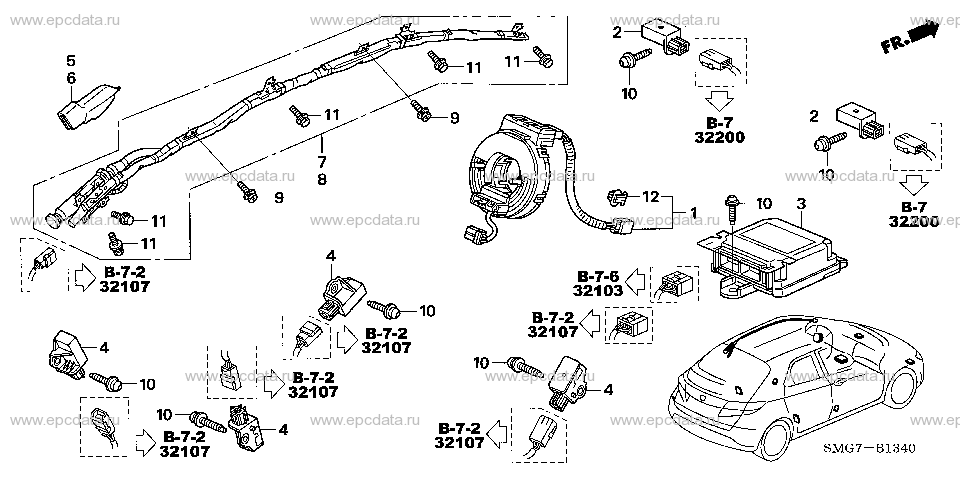 Parts scheme