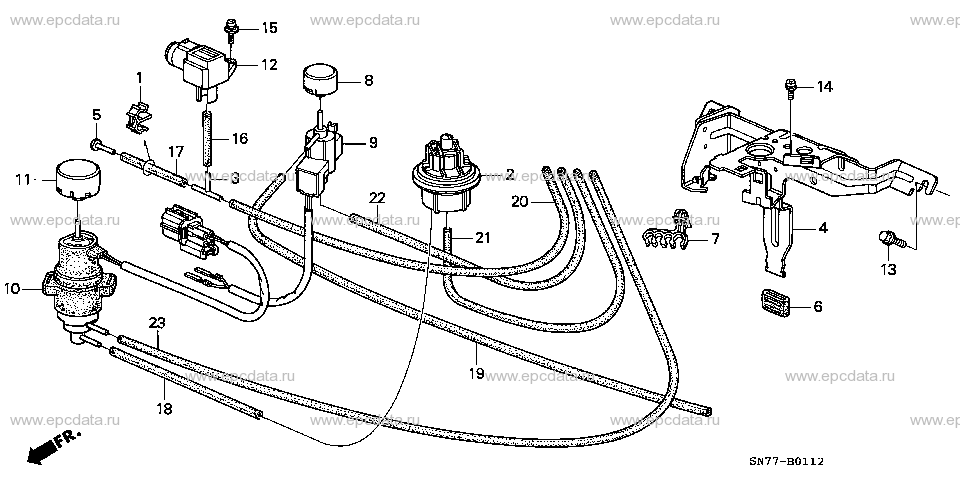 Parts scheme