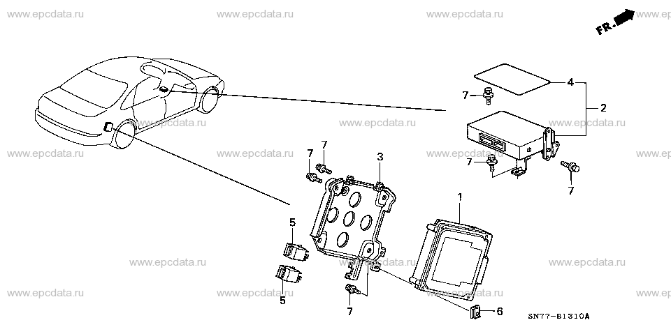 Parts scheme