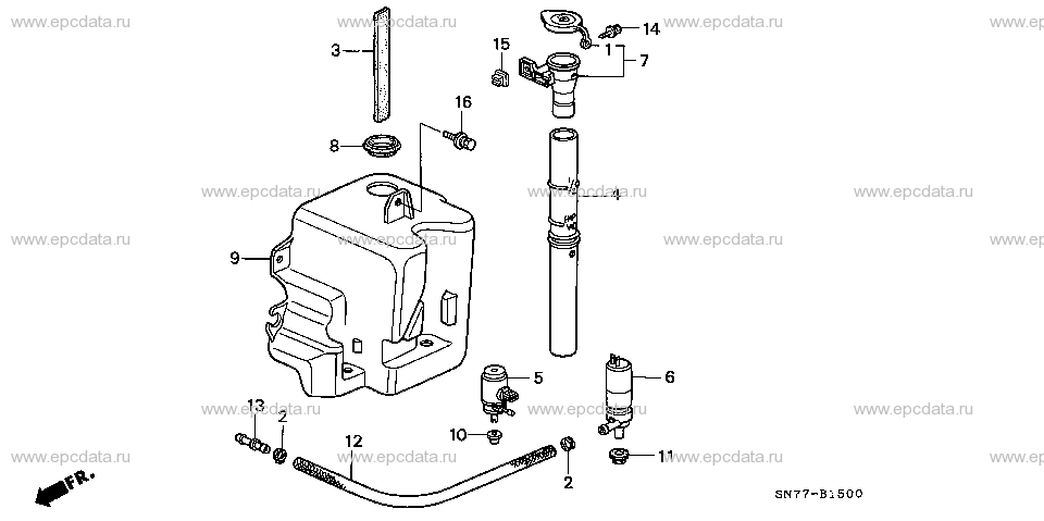 Parts scheme