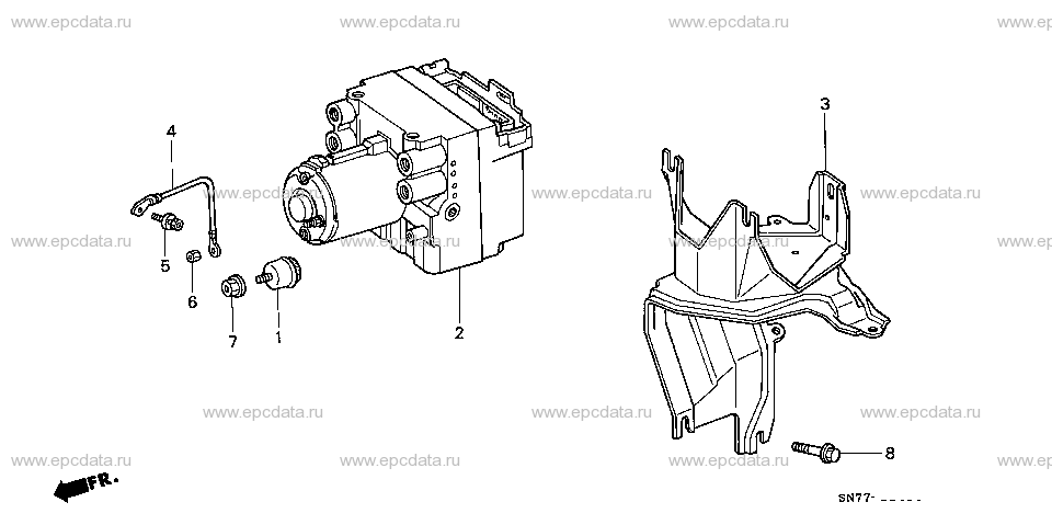 Parts scheme