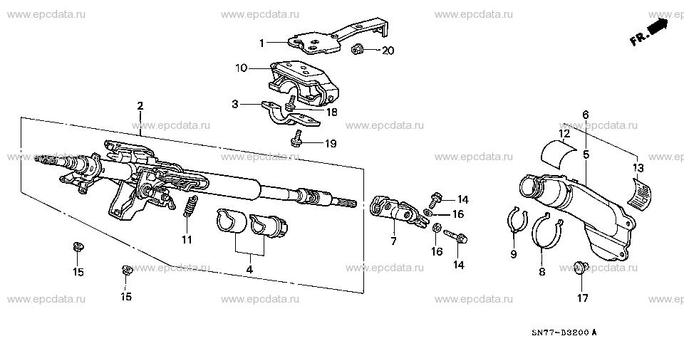 Parts scheme