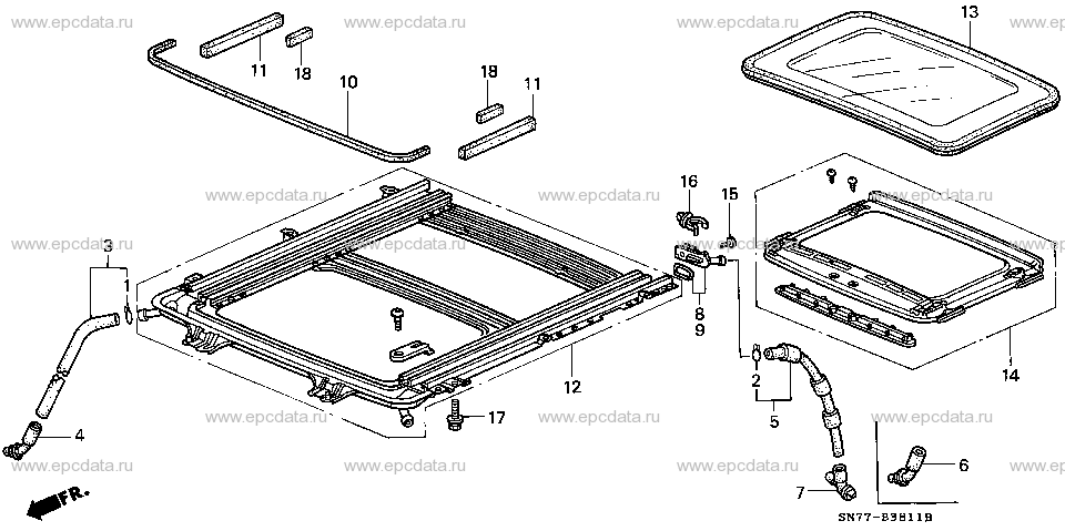 Parts scheme