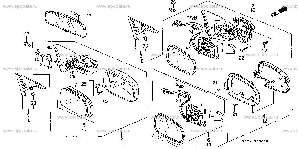 Parts scheme