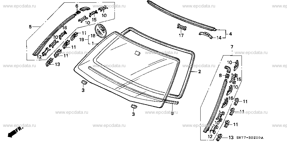 Parts scheme