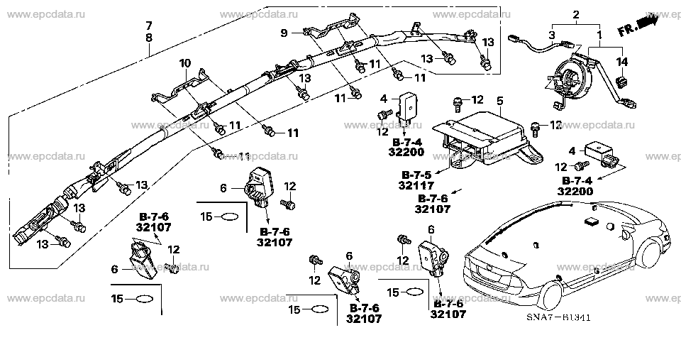 Parts scheme