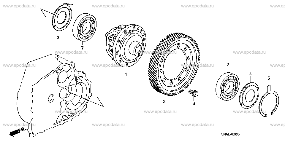 Parts scheme