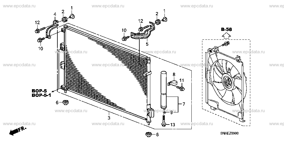 Parts scheme