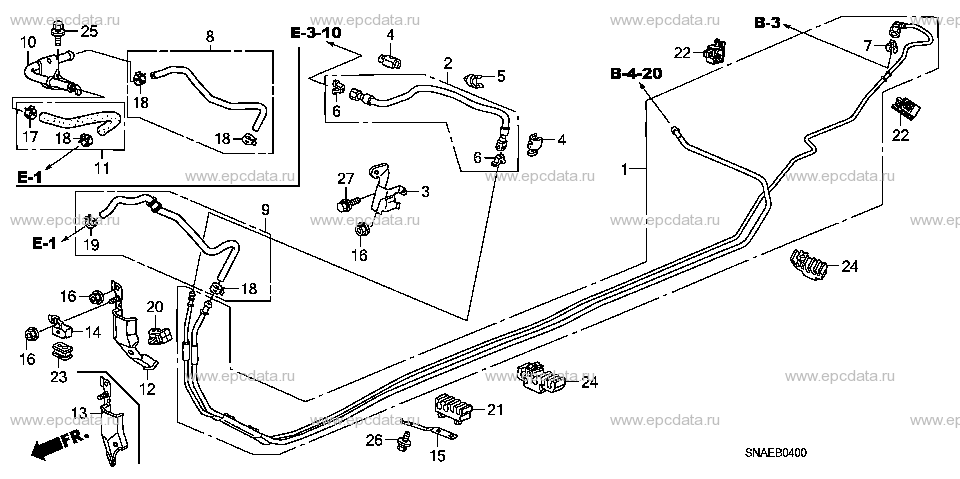 Parts scheme