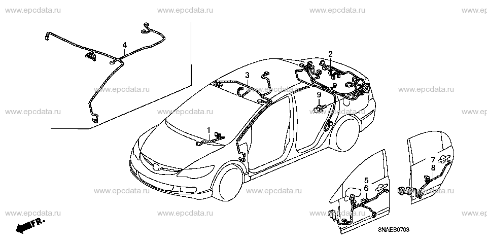 Parts scheme