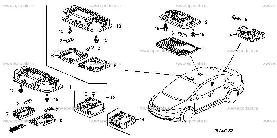 Parts scheme