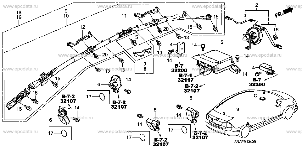 Parts scheme