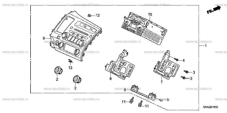 Parts scheme