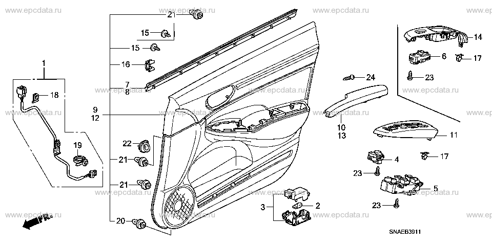 Parts scheme