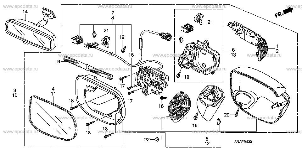 Parts scheme