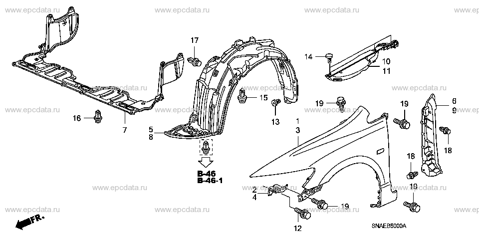 Parts scheme