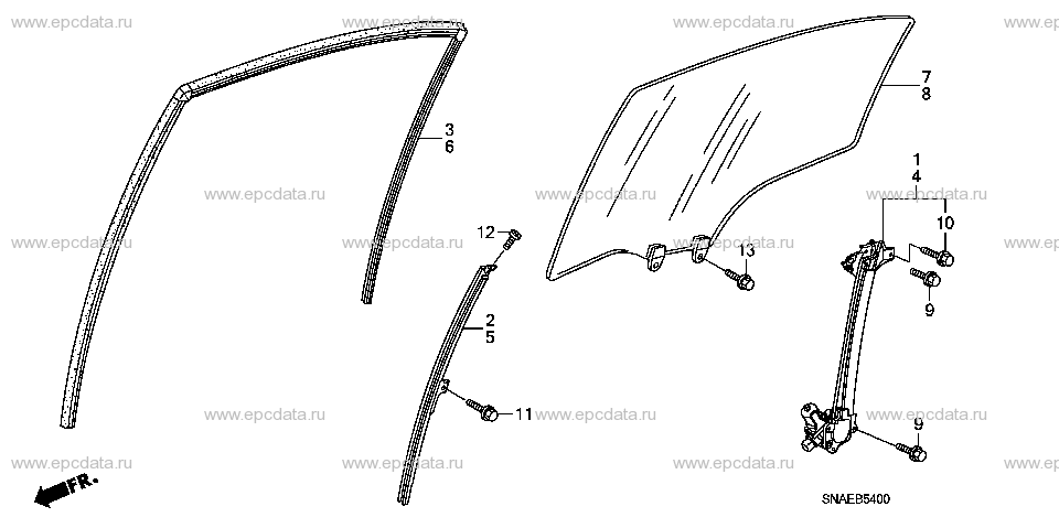 Parts scheme