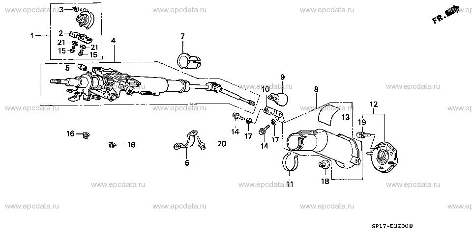 Parts scheme