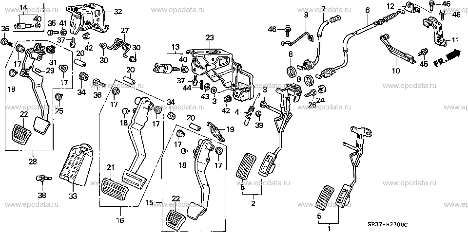 Parts scheme