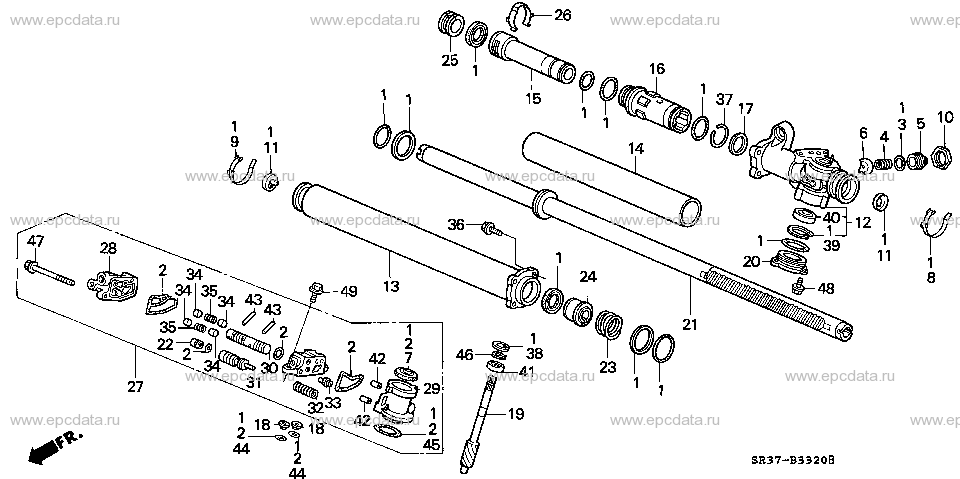 Parts scheme