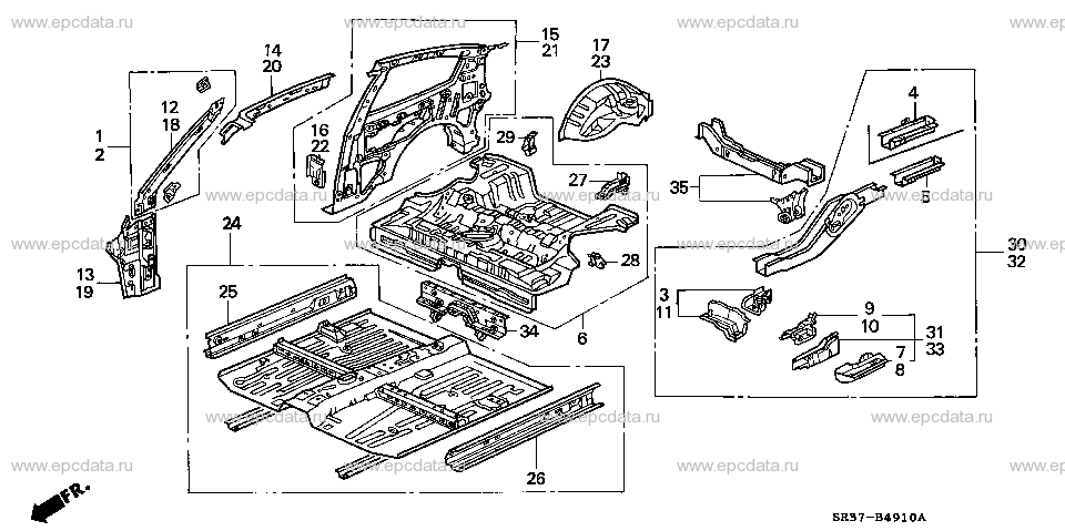 Parts scheme