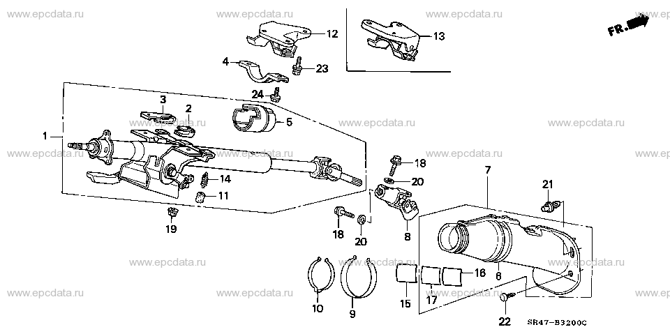 Parts scheme