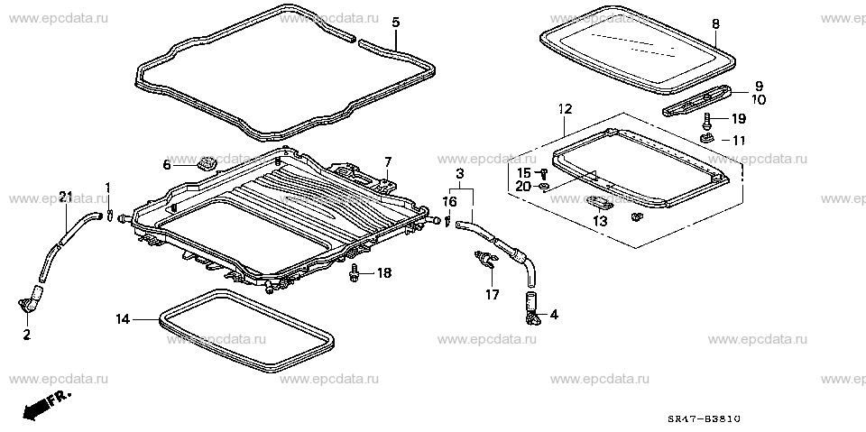 Parts scheme