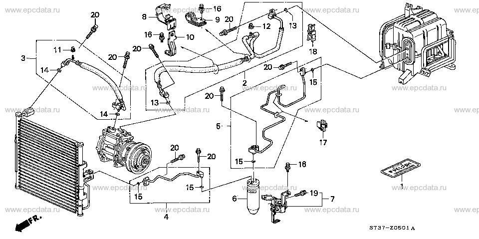 Parts scheme