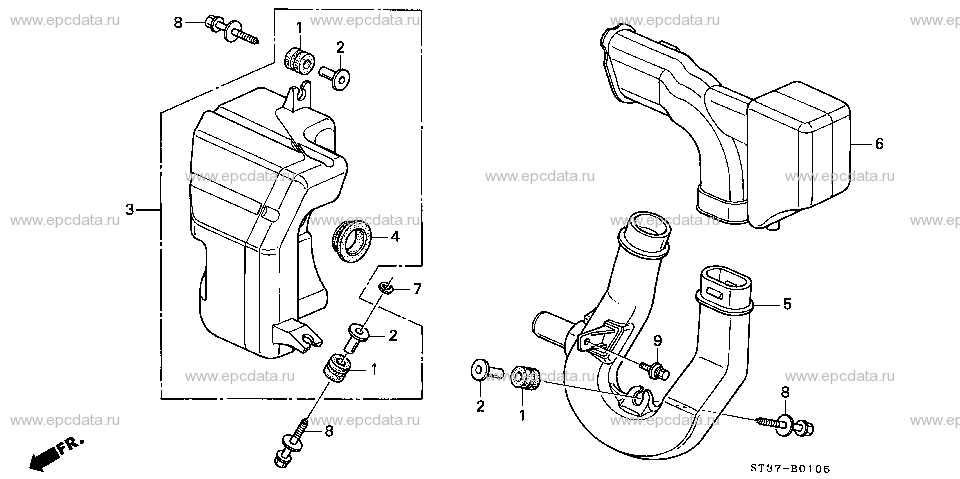 Parts scheme