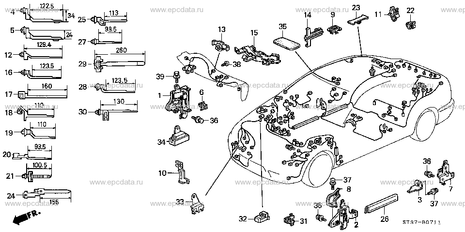 Parts scheme