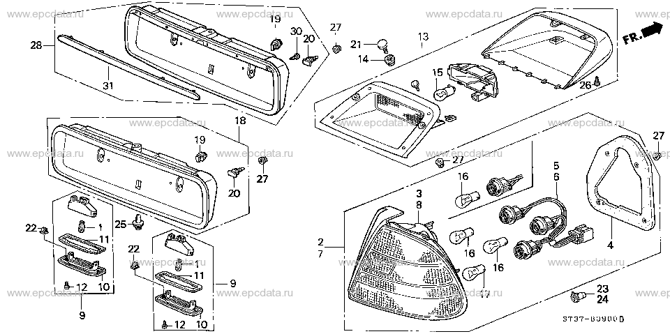 Parts scheme