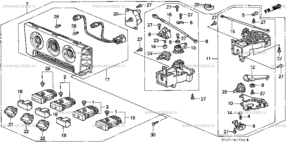 Parts scheme