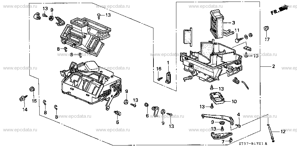 Parts scheme