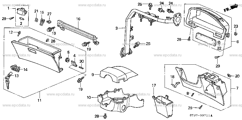 Parts scheme