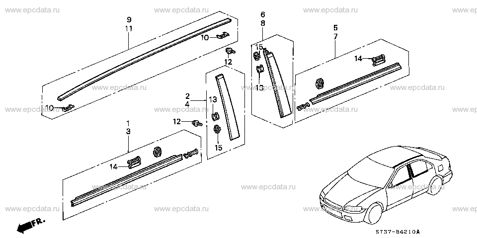 Parts scheme