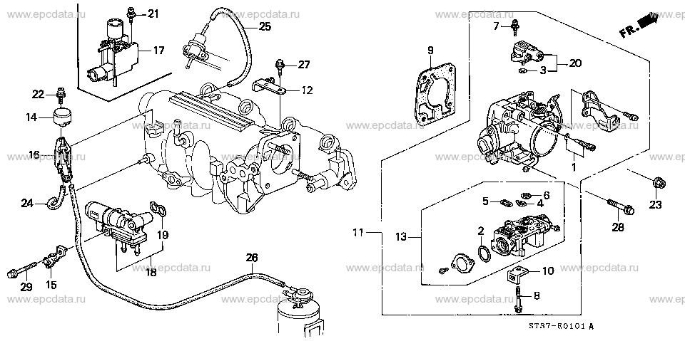 Parts scheme