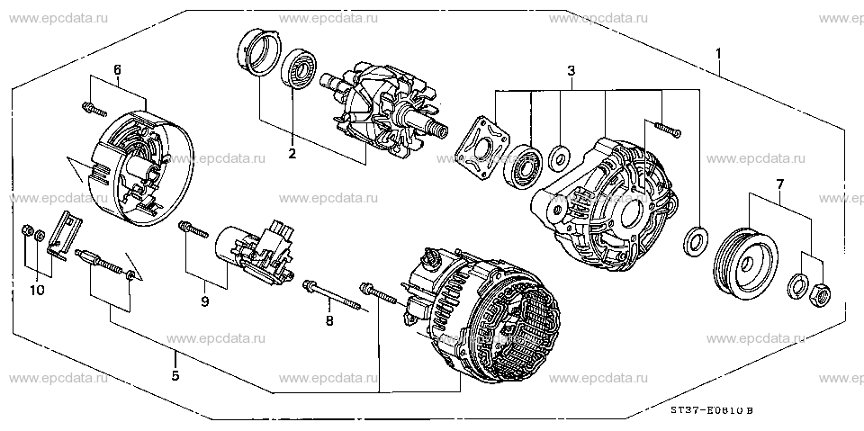 Parts scheme