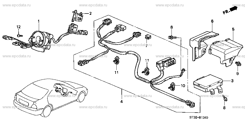 Parts scheme