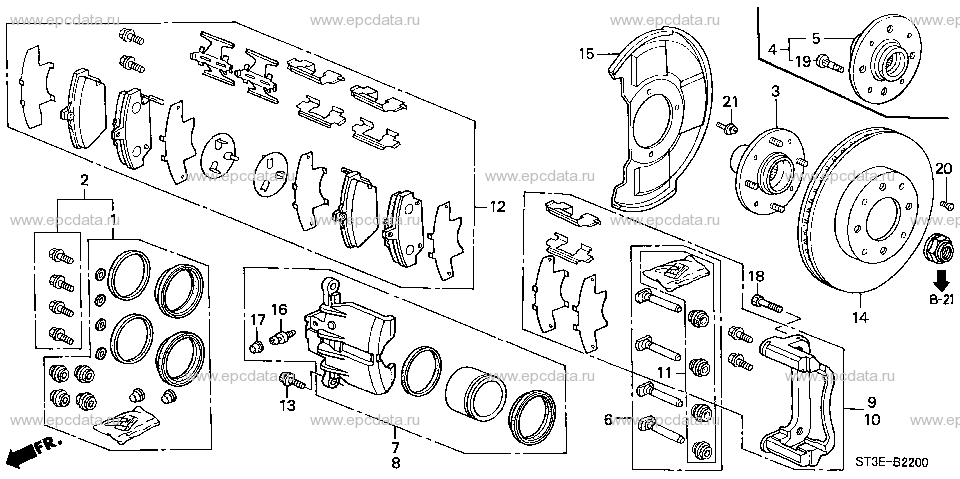 Parts scheme