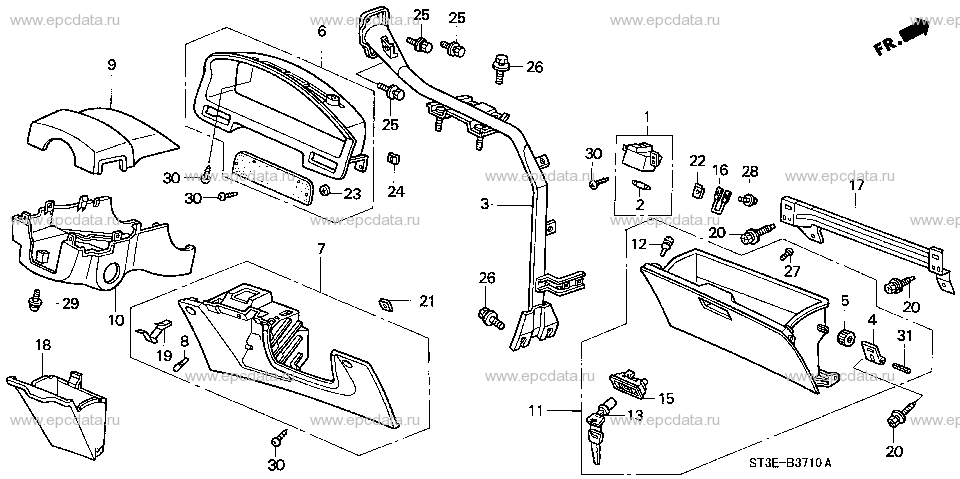 Parts scheme