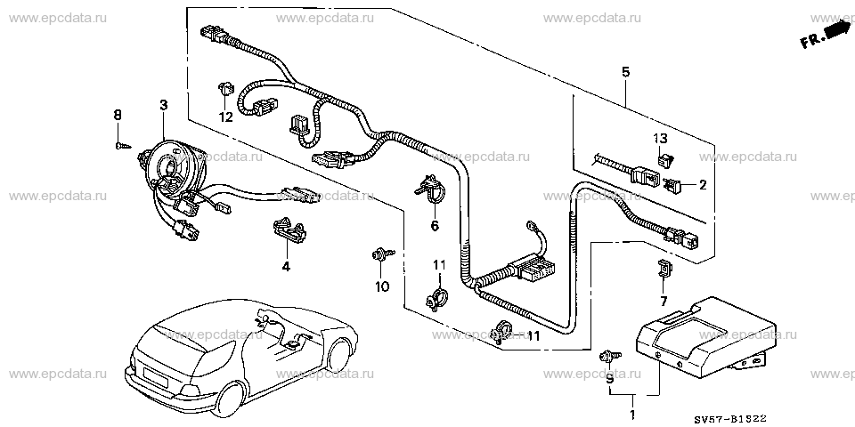 Parts scheme