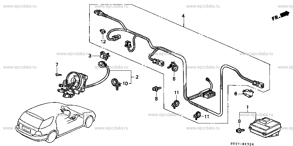 Parts scheme