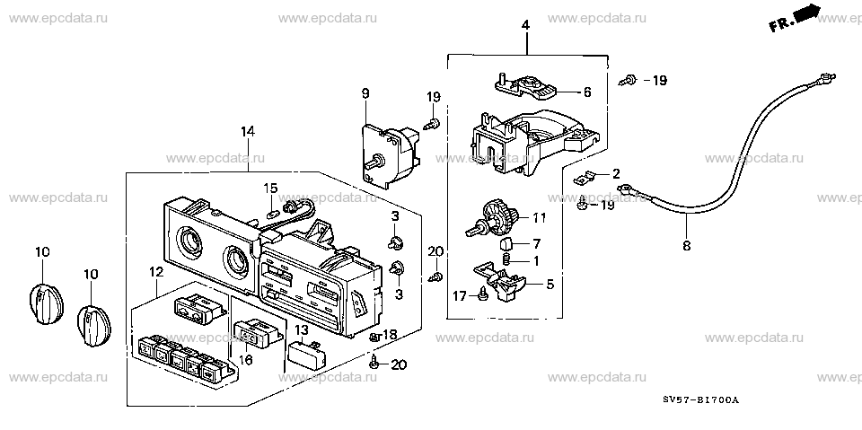 Parts scheme