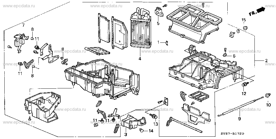 Parts scheme